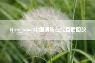 宁国中国消防在线直播回放