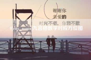 宁国九宫格数字对应方位图