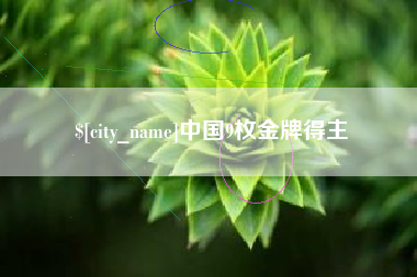 宁国中国9枚金牌得主