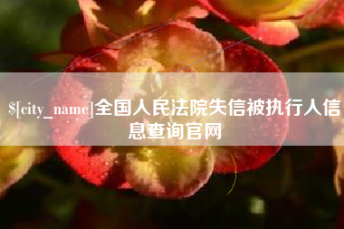 宁国全国人民法院失信被执行人信息查询官网