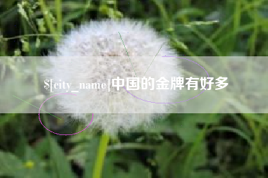 宁国中国的金牌有好多