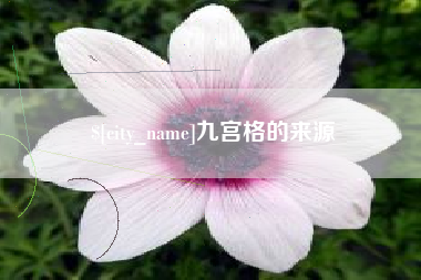 宁国九宫格的来源