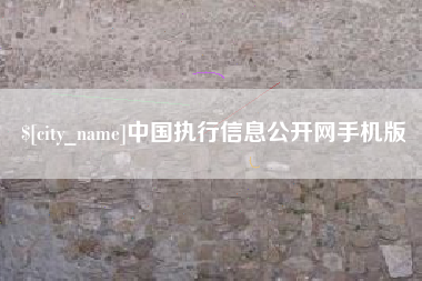 宁国中国执行信息公开网手机版