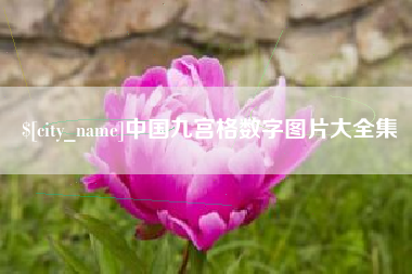 宁国中国九宫格数字图片大全集