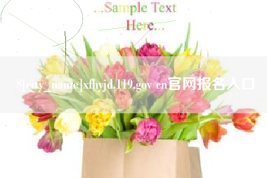 宁国xfhyjd.119.gov cn官网报名入口