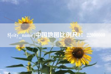 宁国中国地图比例尺1：22000000