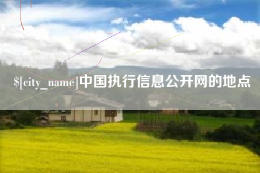宁国中国执行信息公开网的地点
