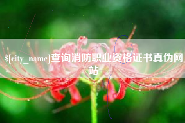 宁国查询消防职业资格证书真伪网站