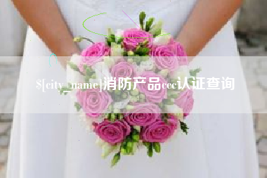 宁国消防产品ccc认证查询