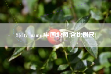 宁国中国地图(含比例尺)