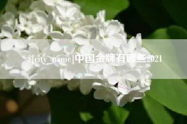 宁国中国金牌有哪些2021